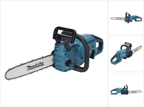 Makita DUC 357 ZX2 accu-kettingzaag 18 V 35 cm borstelloos solo - zonder accu, zonder oplader van Makita