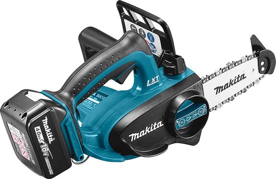 Makita DUC122RTE 18V Li-Ion accu kettingzaag set (2x 5.0Ah accu) in koffer - 115mm van Makita