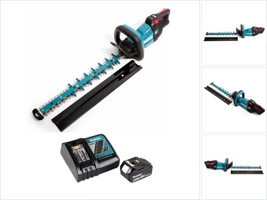 Makita DUH 502 RT1 accu heggenschaar 18V 50cm + 1x accu 5.0 Ah + lader van Makita
