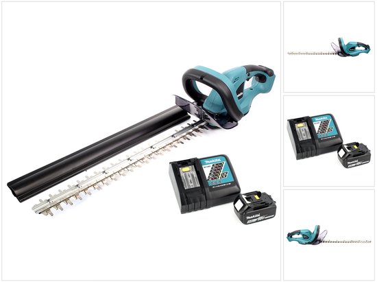 Makita DUH 523 accu-heggenschaar 18 V 52 cm met 1x 4,0 Ah accu en oplader van Merkloos	