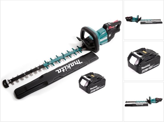Makita DUH 601 M1 accu heggenschaar 18V 60cm borstelloos + 1x accu 4,0Ah - zonder lader van Merkloos	