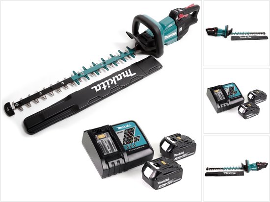 Makita DUH 601 RM accu heggenschaar 18V 60cm borstelloos + 2x accu 4.0Ah + lader