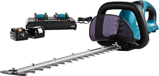 Makita DUH551PT2 Accu Heggenschaar 55cm 2x18V 5.0Ah van Makita