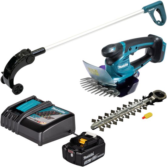 Makita DUM 604 RFX1 accu-grasschaar 18 V 160 mm + 1x accu 3,0 Ah + oplader