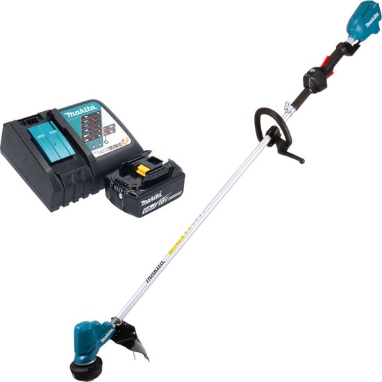 Makita DUR 190 LRGX3 accu grastrimmer 18 V 300 mm borstelloos + 1x oplaadbare accu 6.0 Ah + lader van Makita