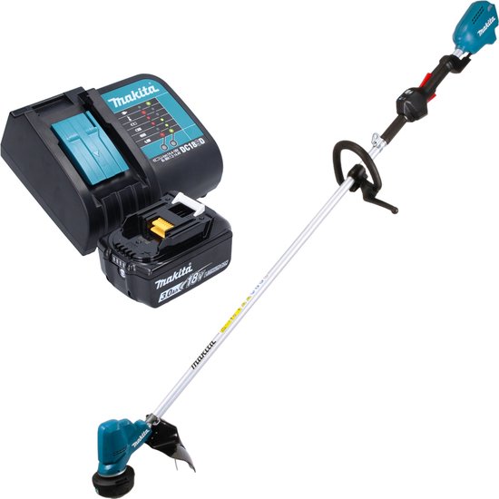 Makita DUR 190 LSFX3 accu grastrimmer 18 V 300 mm borstelloos + 1x oplaadbare accu 3.0 Ah + lader van Makita