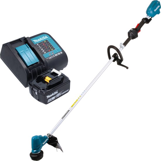 Makita DUR 190 LSGX3 accu grastrimmer 18 V 300 mm borstelloos + 1x oplaadbare accu 6.0 Ah + lader van Makita