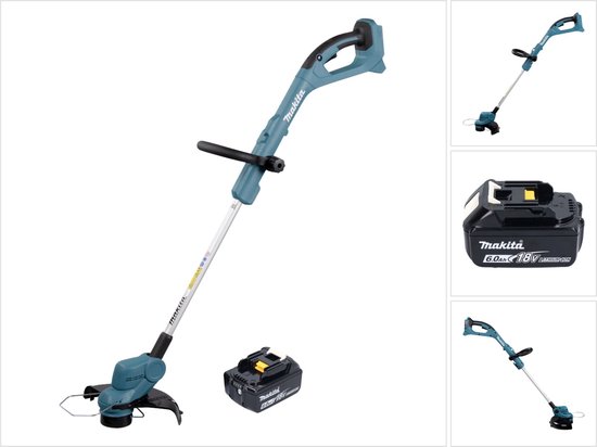 Makita DUR 193 G1 accu grastrimmer 18 V 260 mm + 1x accu 6.0 Ah - zonder lader van Makita
