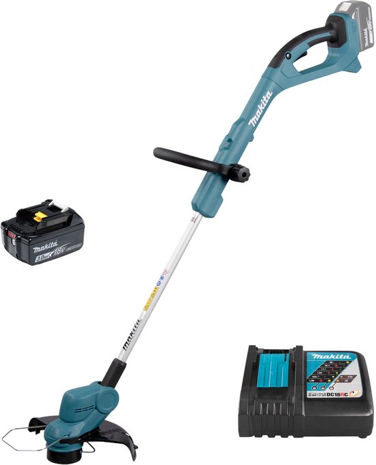 Makita DUR193RF Grastrimmer Accu Incl. accu, Incl. oplader 18 V Snijbreedte max.: 260 mm van Merkloos	