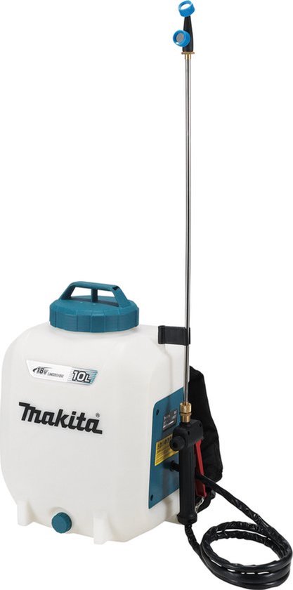 Makita DUS108Z Accu Ruggedragen Drukspuit 10L 18V Basic Body van Merkloos	
