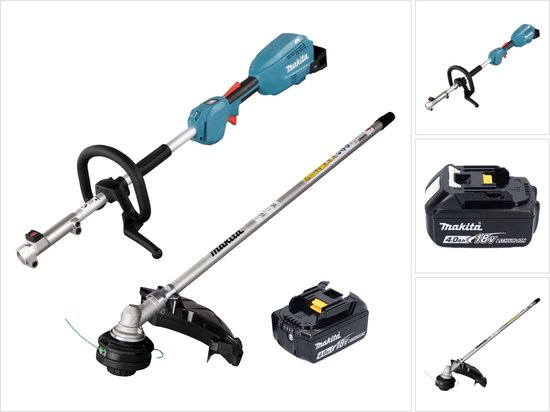 Makita DUX 18 MX1 accu multifunctionele aandrijving 18 V borstelloos + 1x accu 4.0 Ah - zonder lader van Merkloos	