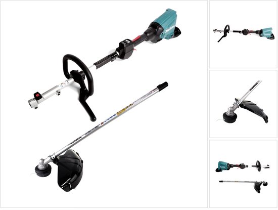 Makita DUX60ZM4 36V (2x 18V) Li-Ion accu combisysteem body met bosmaaier opzetstuk - koolborstelloos van Makita