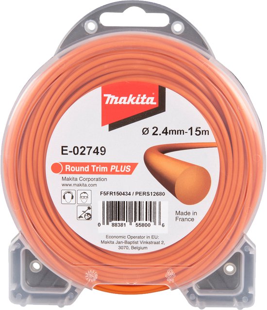 Makita E-02749 Maaidraad 2,4mm x 15m