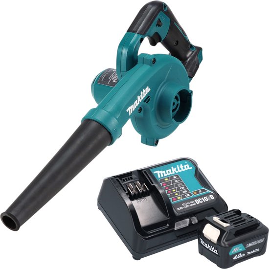 Makita UB 100 DSM1 Accu blazer 12 V max. + 1x accu 4.0 Ah + lader van Merkloos	