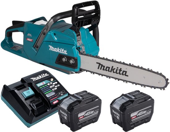 Makita UC 011 GE201 accukettingzaag 40 V max. 35 cm borstelloos + 2x accu 8,0 Ah + oplader