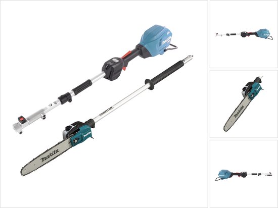 Makita UX 01 GZ snoerloze multifunctionele aandrijving 40 V max. XGT borstelloos + EY 403 MP kettingzaagopzetstuk 30 cm 3/8" 1,1 mm ( 191T38-7 ) van Merkloos	