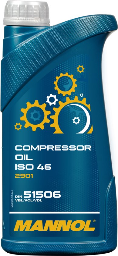 Mannol Compressor Olie ISO 46 | 1 liter | De Oliereus
