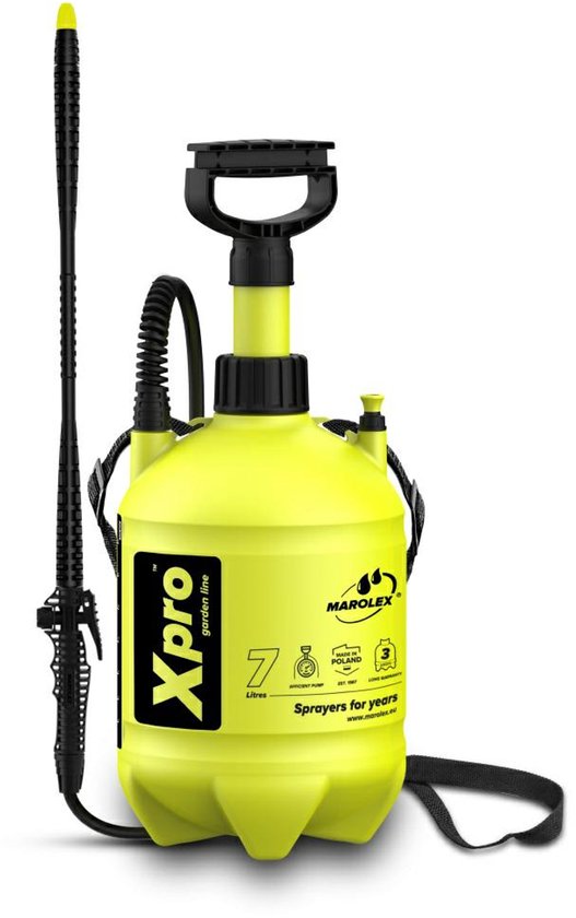 Marolex Xpro Serie - Drukspuit - 7L - Polyethyleen - Veiligheidsklep
