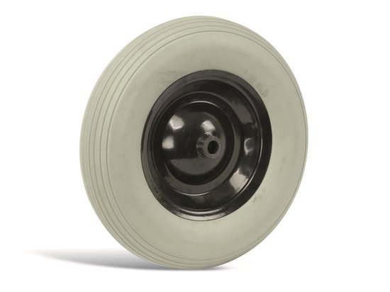 MASTERPROOF Kruiwagenwiel, 180 kg, metalen velg van Merkloos	