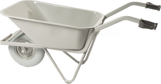 Matador kruiwagen - rechthoekige bak - lekvrije band van Matador.