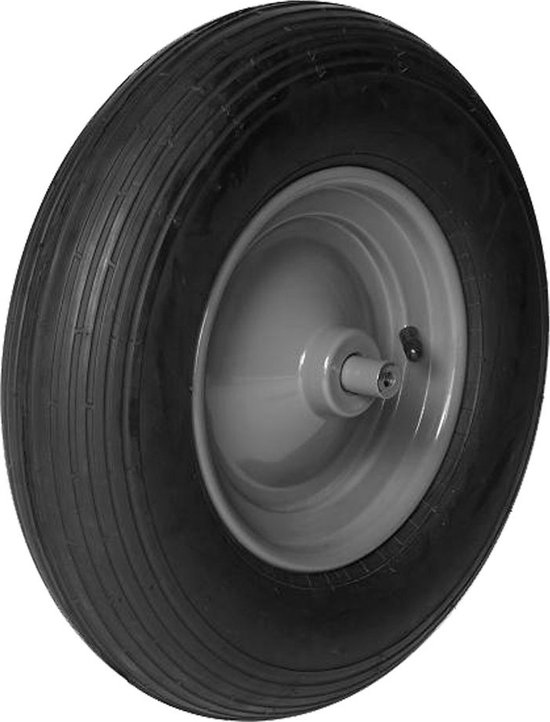 Matador kruiwagenwiel - 20 cm as-lengte - 4 ply band - M-800-L4 van Matador.