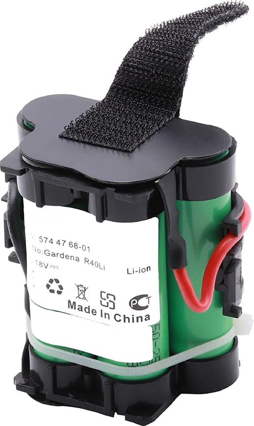 McCulloch 574 47 68-01 Li-ion 2000mAh/18V Plus.Parts Accu voor Husqvarna, Gardena, Flymo,  (36Wh) van McCulloch