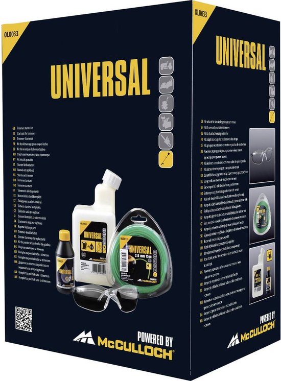McCulloch / Universal starterkit universeel voor trimmer benzine van McCulloch