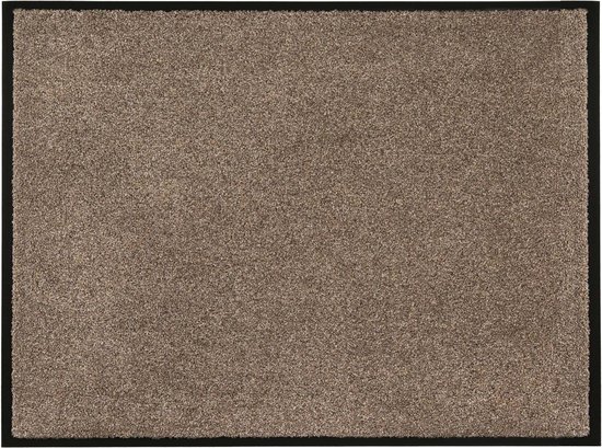 MD Entree - Sahara Steel Deurmat - Droogloopmat – Schoonloopmat - 60 x 80 cm - Poolhoogte 10 mm - Antislip - Hoge vochtabsorptie - Wasbaar - Hoogwaarige kwaliteit - Verschillende afmetingen & Kleuren. van MD Entree