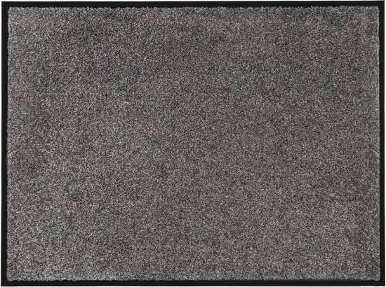 MD Entree - Sahara Steel Deurmat - Droogloopmat - Schoonloopmat - 80 x 120 cm - Poolhoogte 10 mm - Antislip - Hoge vochtabsorptie - Wasbaar - Hoogwaarige kwaliteit - Verschillende afmetingen & Kleuren. van MD Entree
