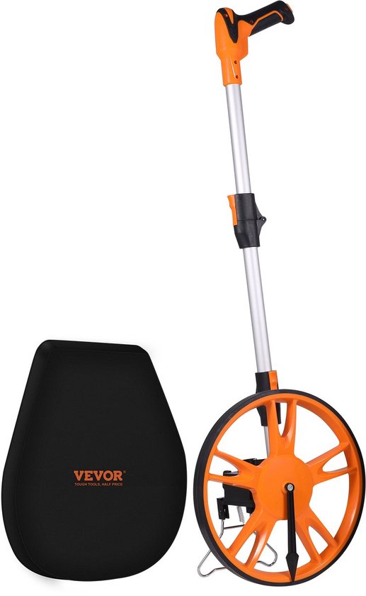 Meetwiel - Met Precisietandwielstructuur - Resetknop Met Één Druk Op De Knop - 4-Delige Telescoopsteel - Onderzoek Van De Plaats Delict En Wetshandhaving - Abs + Aluminiumoxide -Materiaal - Geschikt Voor Taxatie Van Eigendommen van Merkloos	