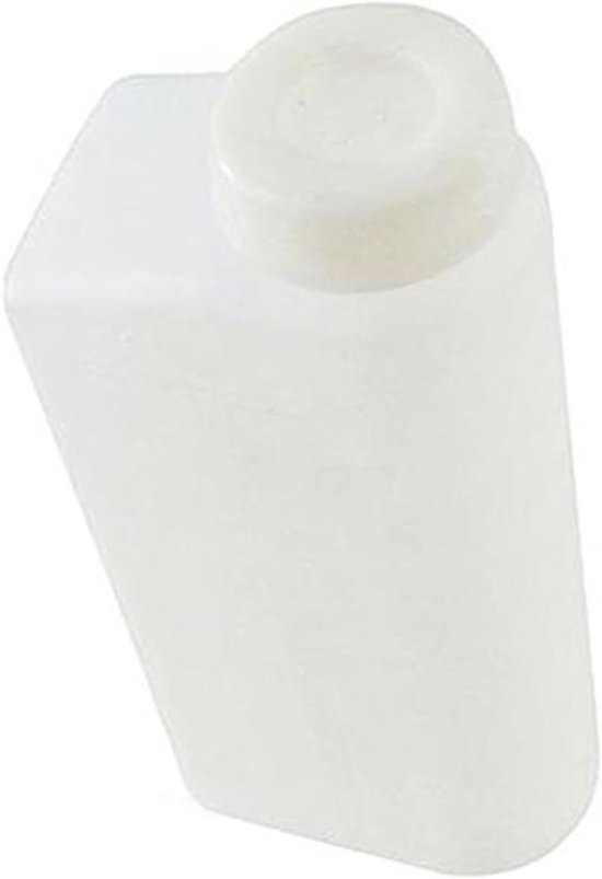 Mengfles Brandstof - Olie Tank - Motor Onderhoud - Lekvrije Sluiting - 600 ml - Wit