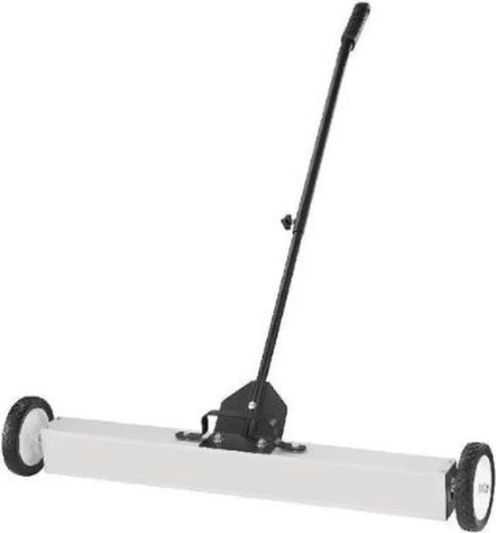 MensStore Magnetische Bezem - Magneetbezem - Verstelbare Telescoopsteel 77 - 113cm - 74.5cm Breed - 22.6kg Draagkracht van MensStore