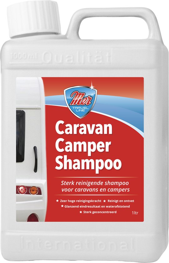 Mer Camper- En Caravanshampoo Travel Line 1 Liter Wit van Mer