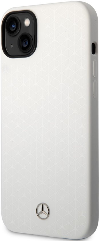 Mercedes-Benz Back cover - iPhone 14 Plus & 15 Plus - White - Schokbestendig - Goede grip van Mercedes-Benz