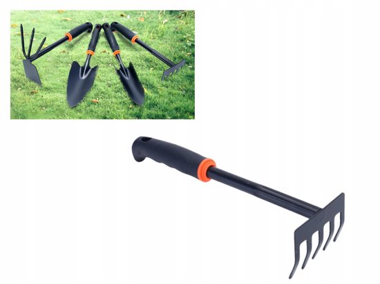 Merkloze Tuingrabber met Rubberen Handvat - 30x9x7 cm