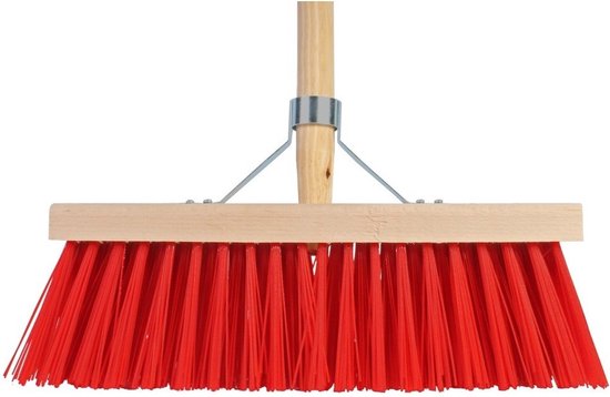 Merto Straatbezem - Elaston - 40 cm - Met Steel 140 cm - Buitenbezem van Vero.