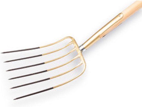 Mestvork 6-tands Offner met 135cm knopsteel van Offner