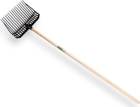 Mestvork voor paardenvijgen 41 cm breed met steel van Kerbl