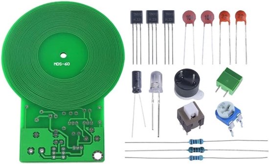 Metaaldetector Kit - Elektronische Solderen Praktijk Kit - DC 3-5V Contactloze Sensor Board Module voor DIY Projecten en Elektronische Solderen van Merkloos	