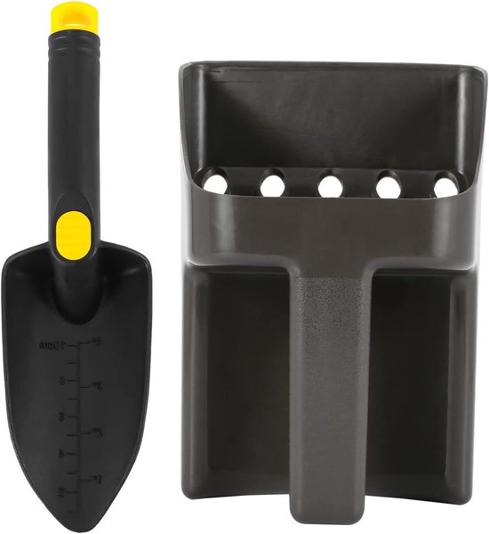 Metaaldetector Schep Set - Graafgereedschap Metaaldetectie - Schatten Vinden - Lichtgewicht ABS Materiaal - 25 x 15 x 13 cm
