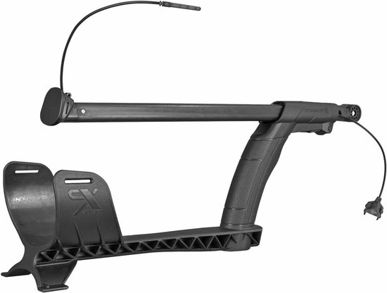 Metaaldetector Steel - Duiksteel Telescopisch - Onderwater Detectie - Speciaal voor Duikers - 75 cm - Zwart