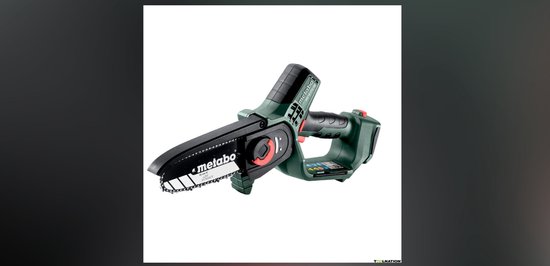 Metabo 600856850 MS 18 LTX Accu Snoeizaag: Kracht en precisie in een compacte behuizing van Metabo