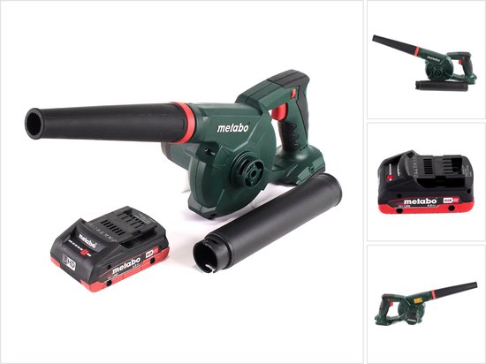 Metabo AG 18 accu-blazer 18 V + 1x LiHD-accu 4,0 Ah - zonder oplader