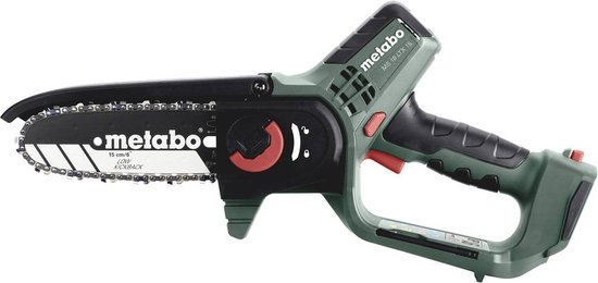 Metabo Gereedschap - 18V Accu-snoeizaag 15 cm, 1x accu 2.0 Ah, lader 600856500 van Metabo