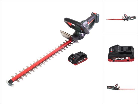 Metabo HS 18 LTX 45 accu heggenschaar 18 V 43 cm + 1x accu 4.0 Ah - zonder oplader van Metabo
