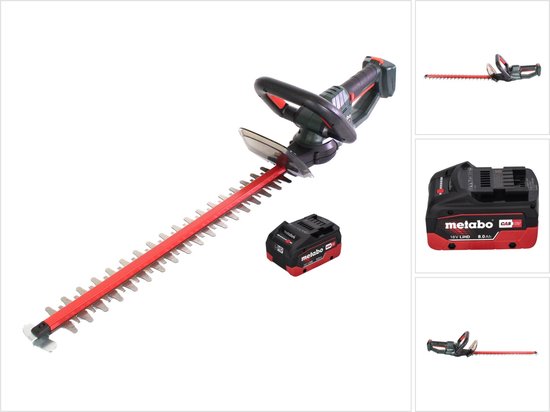 Metabo HS 18 LTX 45 accu heggenschaar 18 V 43 cm + 1x accu 8.0 Ah - zonder oplader van Metabo