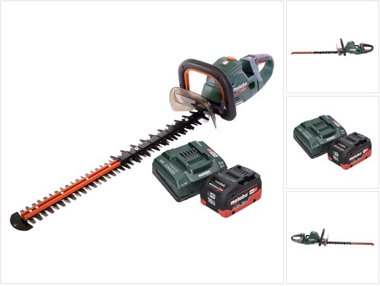 Metabo HS 18 LTX BL 65 accu heggenschaar 18 V 60 cm borstelloos + 1x accu 10.0 Ah + lader