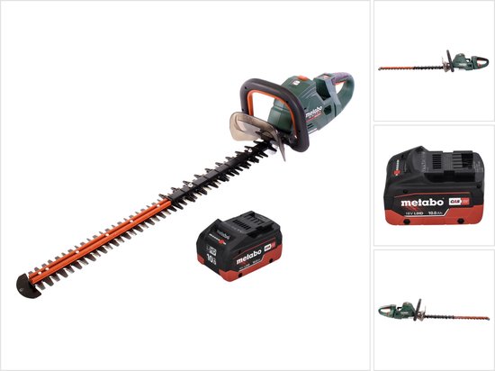 Metabo HS 18 LTX BL 75 accu-heggenschaar 18 V 75 cm borstelloos + 1x accu 10,0 Ah - zonder oplader van Metabo