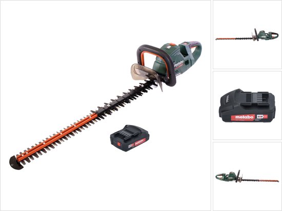 Metabo HS 18 LTX BL 75 accu heggenschaar 18 V 75 cm borstelloos + 1x accu 2.0 Ah - zonder oplader van Merkloos	