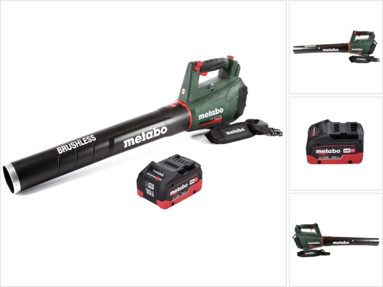 Metabo LB 18 LTX BL accu bladblazer 18 V borstelloos + 1x oplaadbare accu 10.0 Ah - zonder lader van Metabo